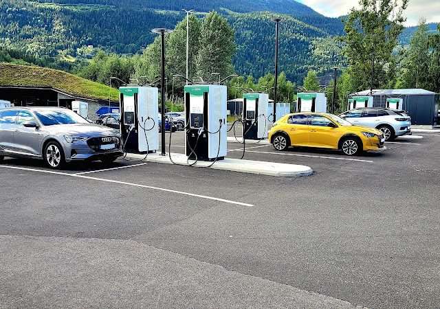 Eviny Charging Station in Fåvang Norway 2634