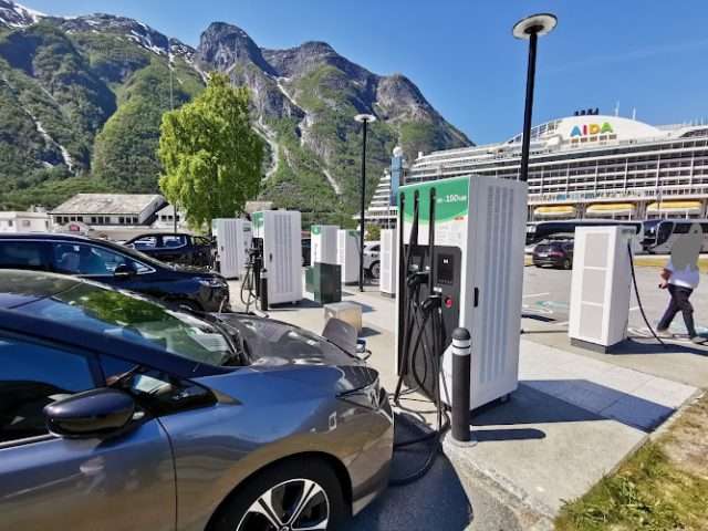 Eviny Charging Station in Eidfjord Norway 5783
