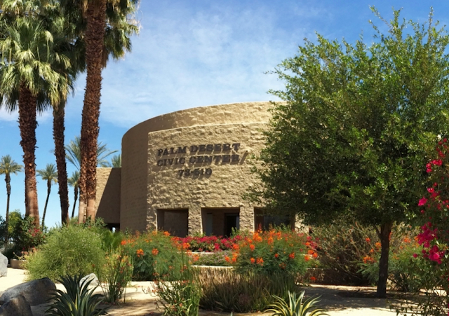Palm Desert City Hall in Palm Desert California