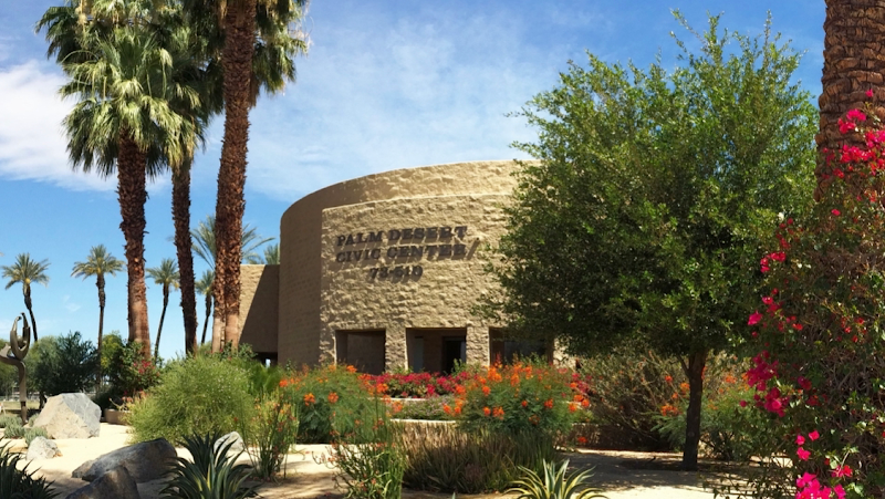 Palm Desert City Hall EV Charging Station at 73-510 Fred Waring Dr