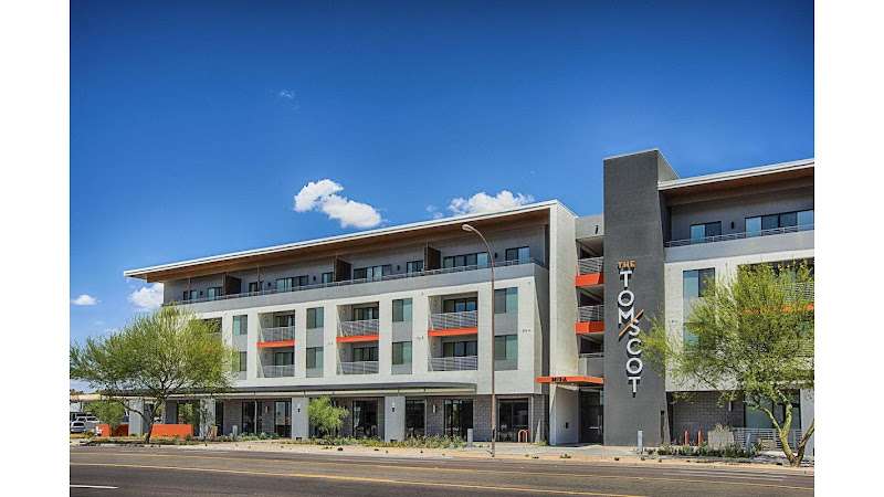 The TOMSCOT EV Charging Station at 3015a N Scottsdale Rd #100