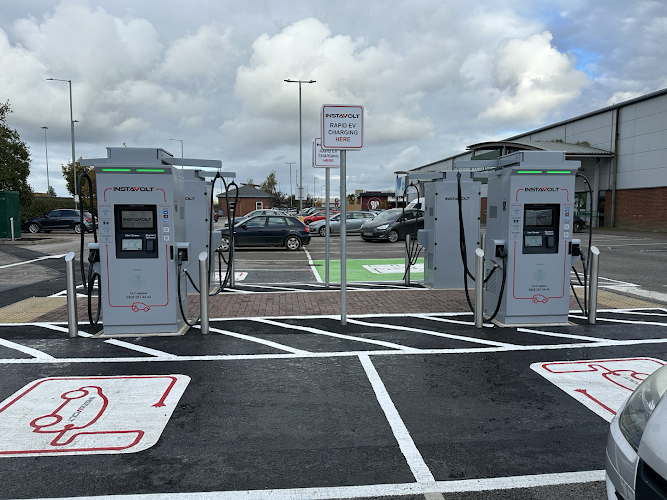 InstaVolt Charging Station EV Charging Station at St. Nicholas Retail Park