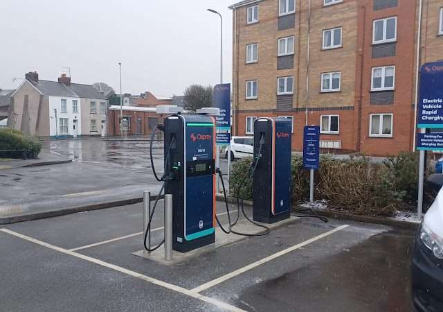 Osprey Charging Station in Pembroke Dock United Kingdom of Great Britain and Northern Ireland