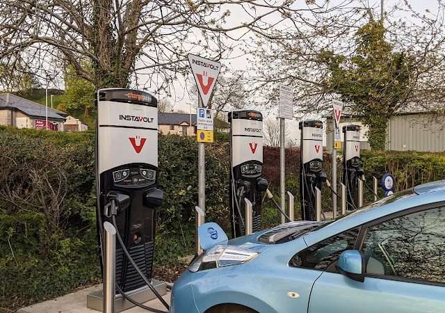 InstaVolt Charging Station in Ulverston United Kingdom of Great Britain and Northern Ireland