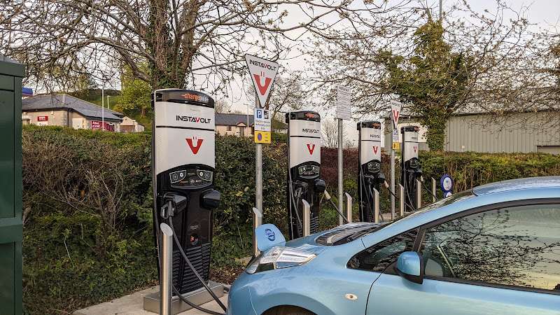 InstaVolt Charging Station EV Charging Station at Booths Roundabout