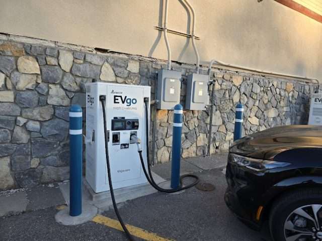 EVgo Charging Station in Tahoe City California