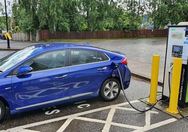 ChargePlace Scotland Charging Station in Aboyne United Kingdom of Great Britain and Northern Ireland