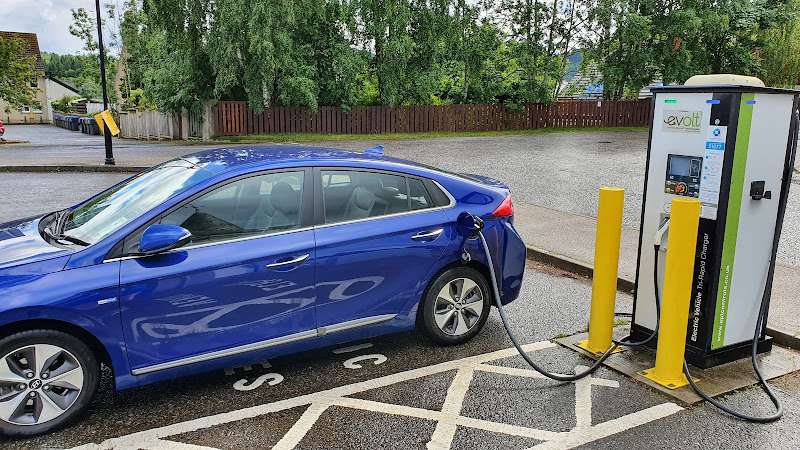 ChargePlace Scotland Charging Station EV Charging Station at Ballater Rd