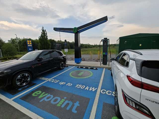 ChargePoint Charging Station in Ashby-de-la-Zouch United Kingdom of Great Britain and Northern Ireland