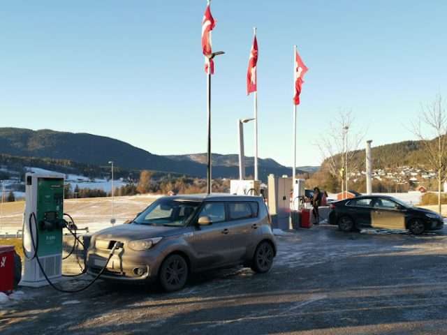 Kople Charging Station in Siljan Norway 3748