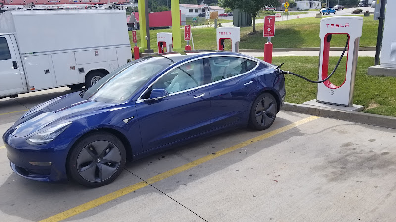Tesla Supercharger EV Charging Station at 5481 Robert C Byrd Dr