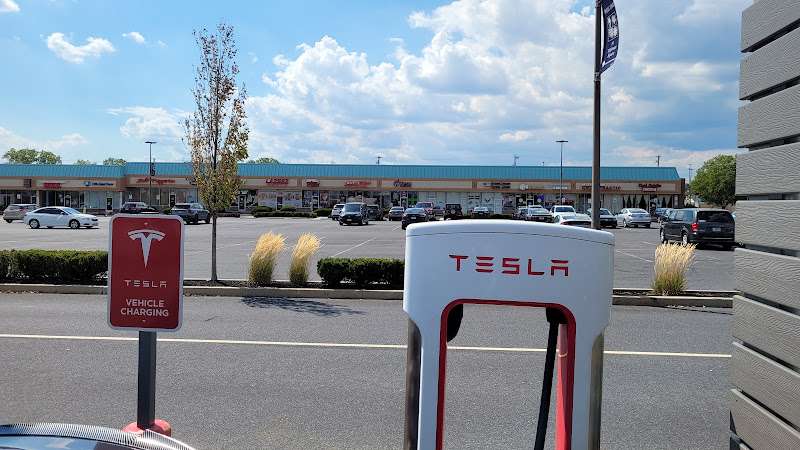 Tesla Supercharger EV Charging Station at 4680 Broadway