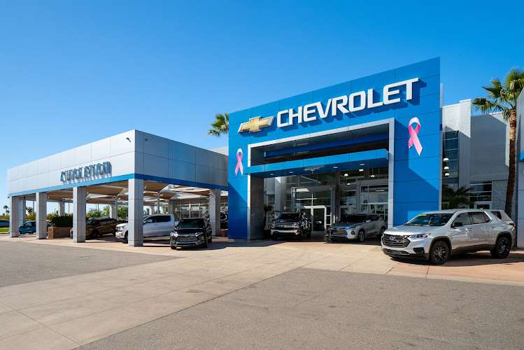 AutoNation Chevrolet Mesa EV Charging Station at 6330 E Superstition Springs Blvd