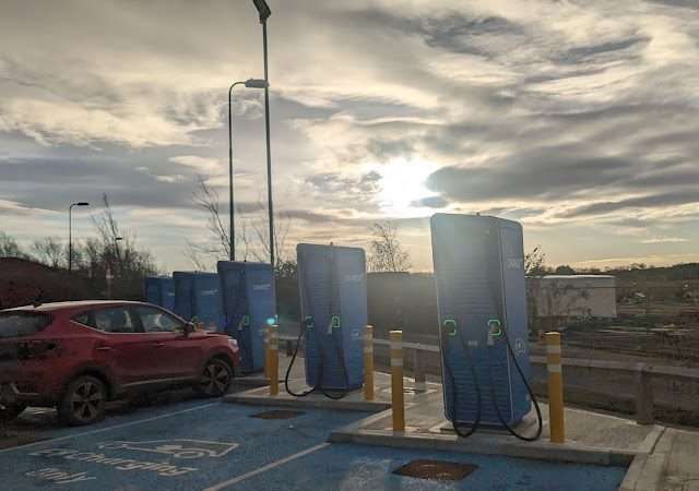 JET CHARGE Charging Station in Darlington United Kingdom of Great Britain and Northern Ireland