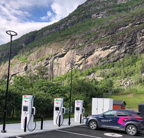 IONITY Charging Station in Aurland Norway 5745