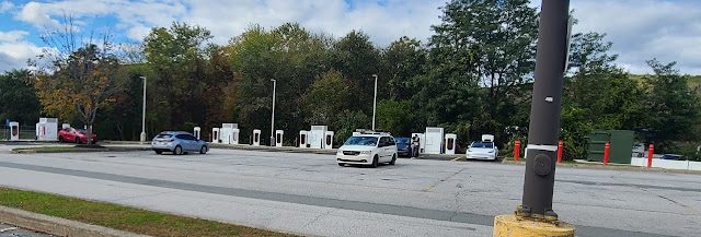 Tesla Destination Charger in Milford Pennsylvania