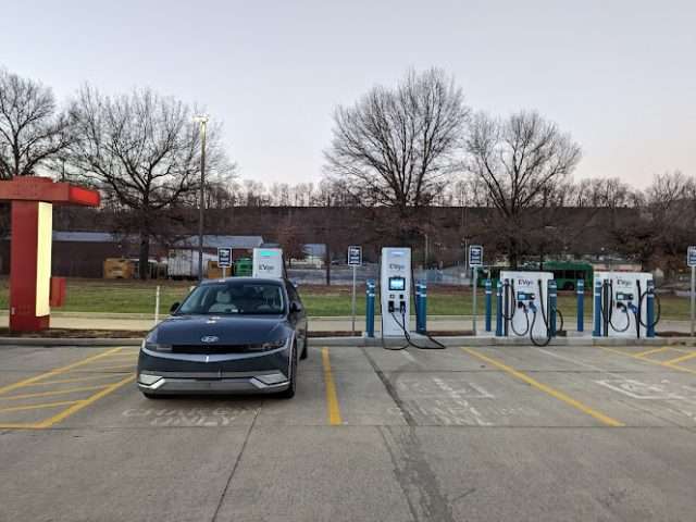 EVgo Charging Station in Pittsburgh Pennsylvania