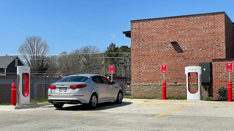 Tesla Supercharger EV Charging Station at 4089 S Amherst Hwy