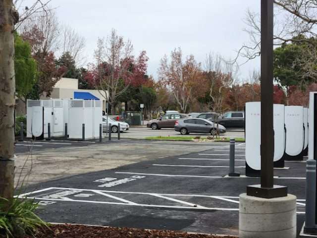 Tesla Supercharger in Capitola California