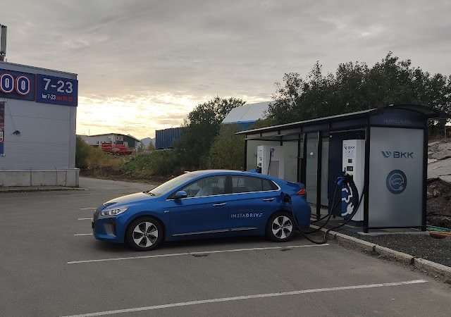 Eviny Charging Station in Leknes Norway 8370