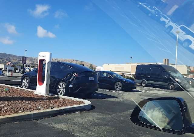 Tesla Supercharger in Richmond California