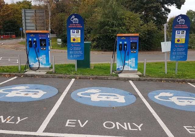 Osprey Charging Station in Lutterworth United Kingdom of Great Britain and Northern Ireland