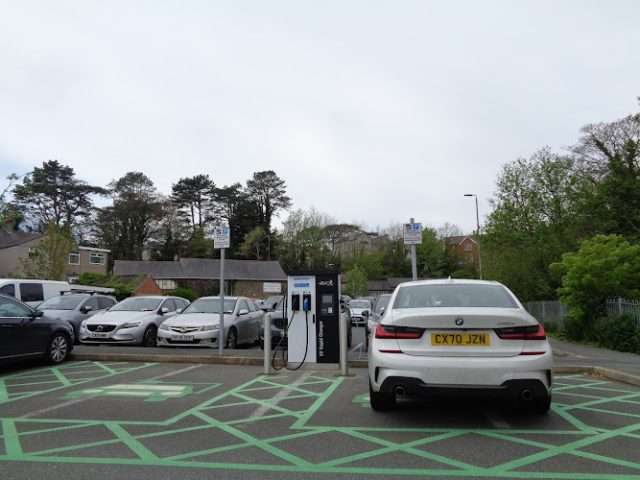 Swarco eConnect Charging Station in Llangefni United Kingdom of Great Britain and Northern Ireland