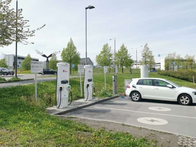 Circle K Charging Station in Fornebu Norway 1364