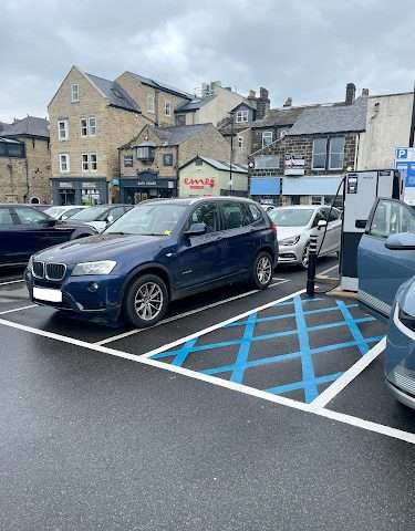 GeniePoint Charging Station in Ilkley United Kingdom of Great Britain and Northern Ireland