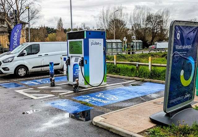 bp pulse Charging Station in Clevedon United Kingdom of Great Britain and Northern Ireland