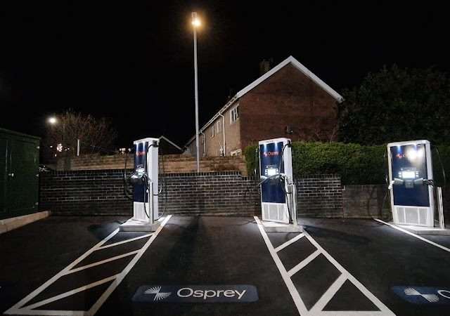 Osprey Charging Station in Swansea United Kingdom of Great Britain and Northern Ireland