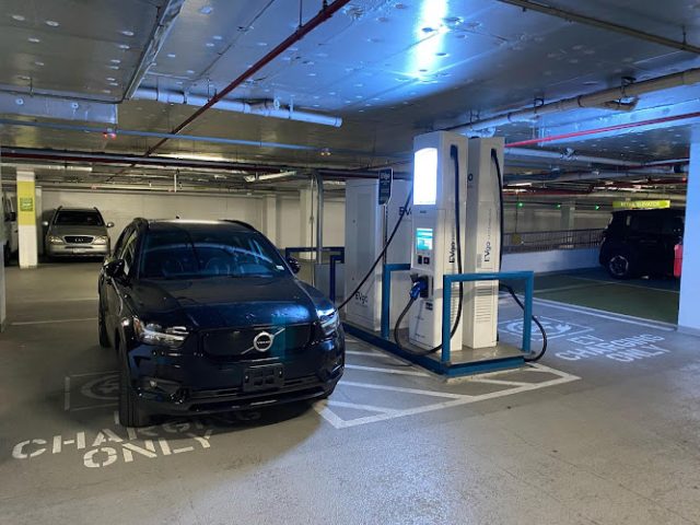 EVgo Charging Station in Bethesda Maryland