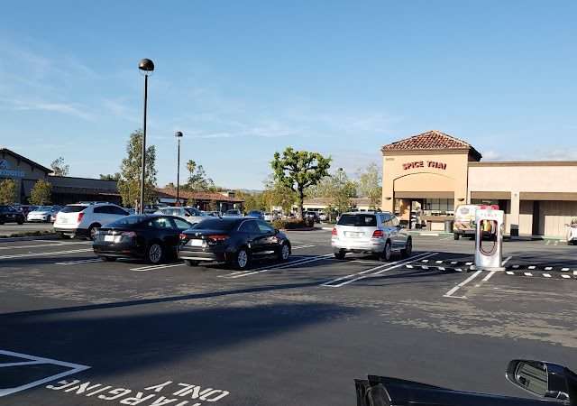 Tesla Supercharger in Lake Forest California