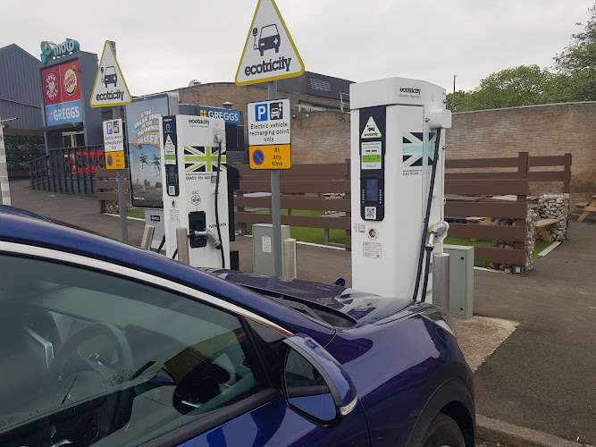 GRIDSERVE Charging Station EV Charging Station at A1M Southbound