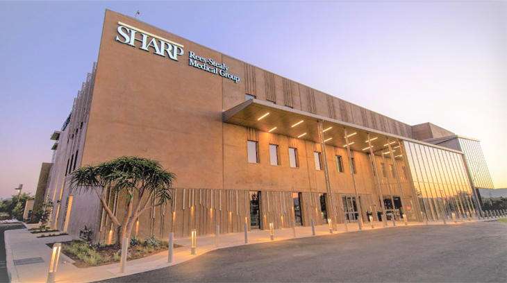 Sharp Rees-Stealy Santee Urgent Care EV Charging Station at 8701 Cuyamaca St Floor 1