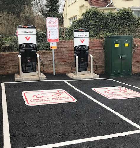 InstaVolt Charging Station EV Charging Station at Amesbury Filling Station
