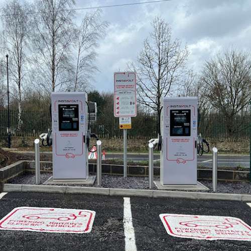 InstaVolt Charging Station EV Charging Station at Odd Down AFC & Social Club