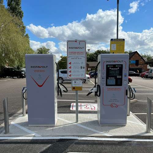 InstaVolt Charging Station EV Charging Station at Tesco Express