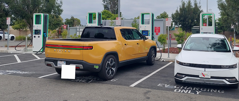 Electrify America Charging Station EV Charging Station at 1 Camino Alto