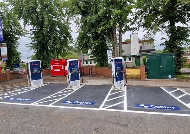 Osprey Charging Station in Glasgow United Kingdom of Great Britain and Northern Ireland