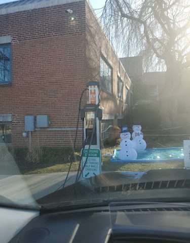 ChargePoint Charging Station in Swarthmore Pennsylvania
