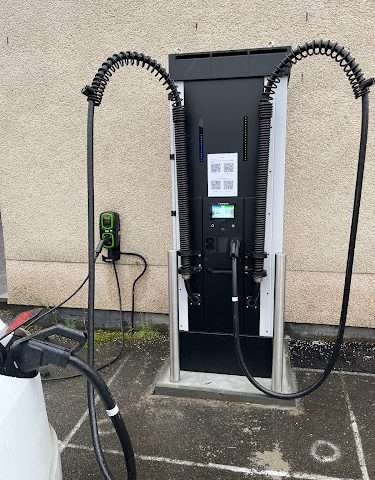 Virta Charging Station in Kelty United Kingdom of Great Britain and Northern Ireland