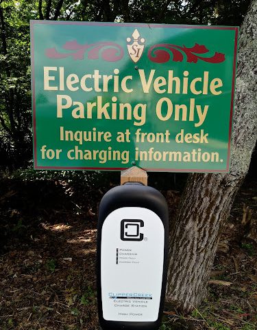 Electric Vehicle Charging Station in Marion North Carolina