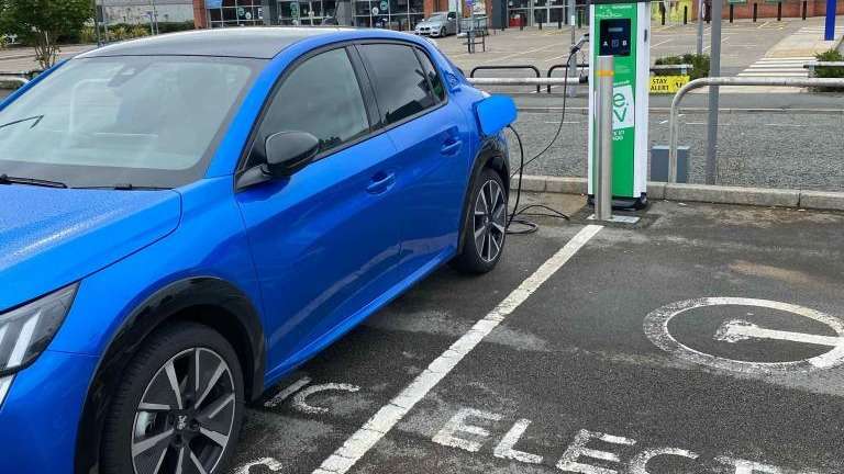 Be.EV Charging Station EV Charging Station at Foundry St