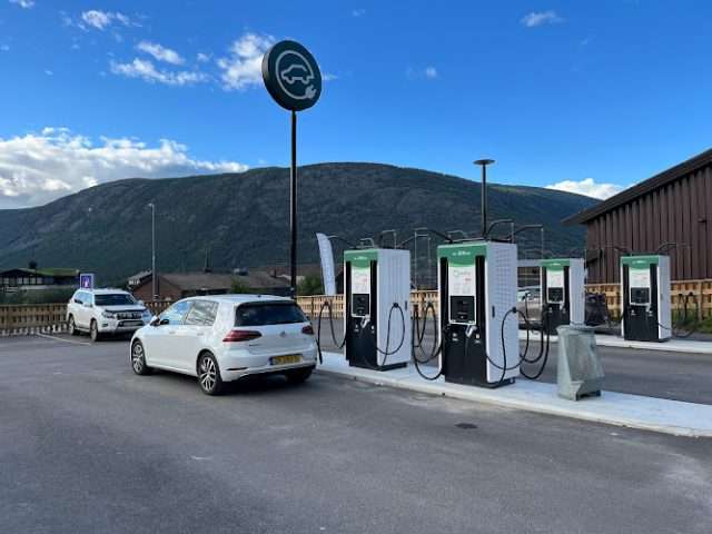 Eviny Charging Station in Lom Norway 2686