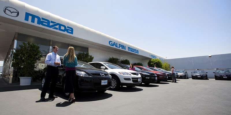 Galpin Mazda EV Charging Station at 8425 Sepulveda Blvd