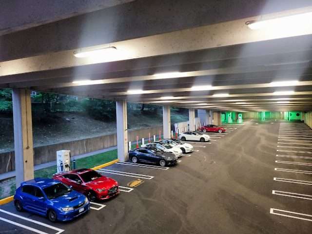 Tesla Supercharger in Stamford Connecticut