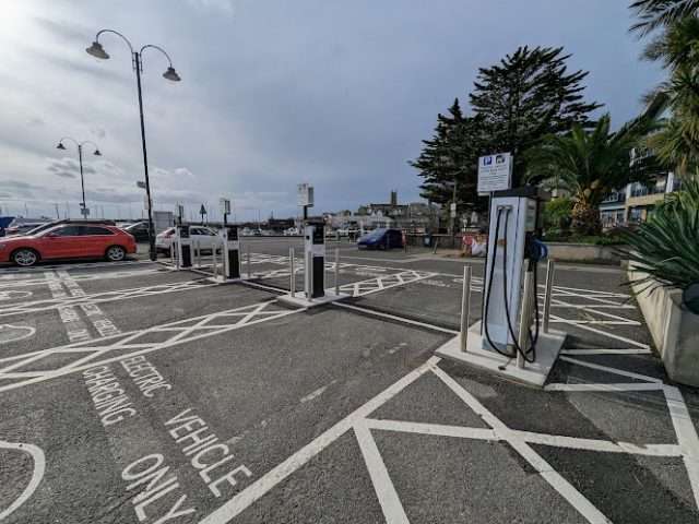 Electric Vehicle Charging Station in Penzance United Kingdom of Great Britain and Northern Ireland