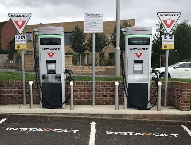 InstaVolt Charging Station in Stourbridge United Kingdom of Great Britain and Northern Ireland