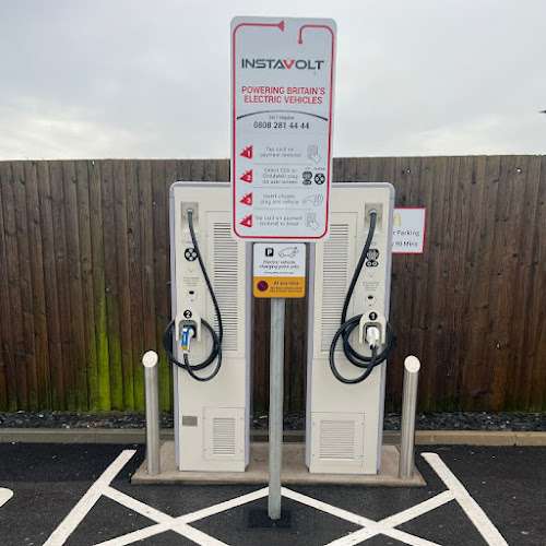 InstaVolt Charging Station EV Charging Station at McDonald's